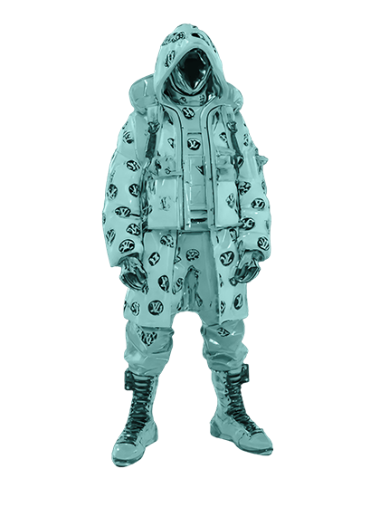 3D model: Orange Character (generated with Julian NXT)