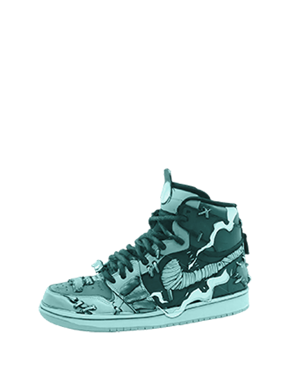 3D model: Nike Shoe (generated with Julian NXT)