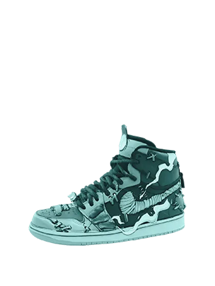 3D model: Nike Shoe (generated with Julian NXT)